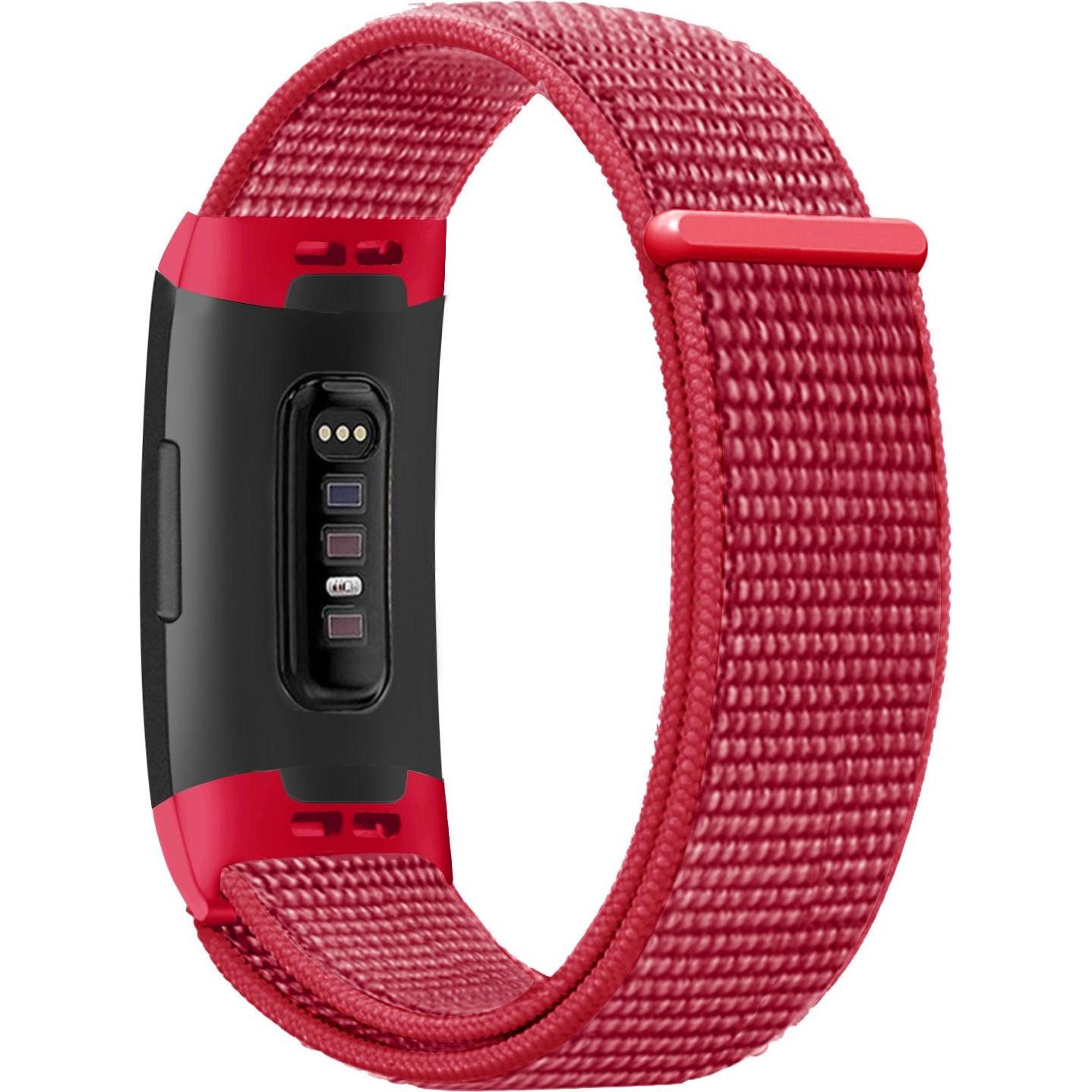 Thumbnail - Strap-it Nylonarmband (Nylon, Charge 4), Uhrenarmband, Rot