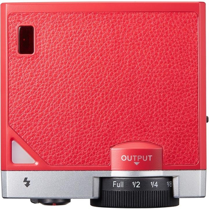 Produktbild Godox Retro Lux Junior Red (Aufsteckblitz, Sony, Canon, Olympus, Nikon, Fuji)