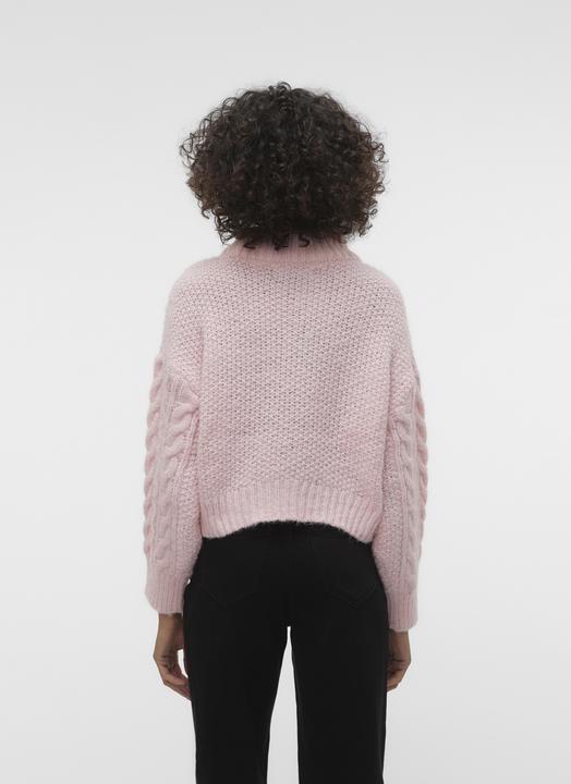 Produktbild Vero Moda VMDREAM LS HIGHNCK CROP PULLOVER GA EXC Strickpullover (XL)