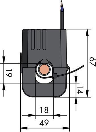 Actual product image Wago Cable conversion current transformer