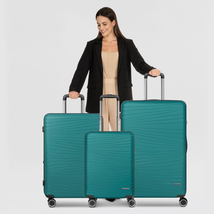 Produktbild Franky Dallas 3.0 4 Rollen Kofferset 3-teilig (188 l)