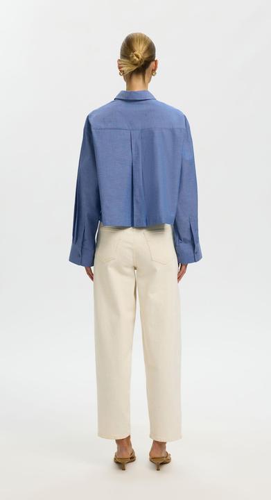 Immagine prodotto Selected Baumwoll Crop-Bluse (38)