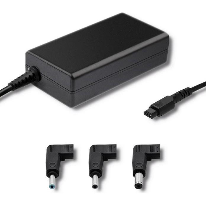 Qoltec 51758 - Notebook - Indoor - 220 - 240 V - 50 - 60 Hz - 65 W - 19.5 V (65 W), Notebook Netzteil, Schwarz