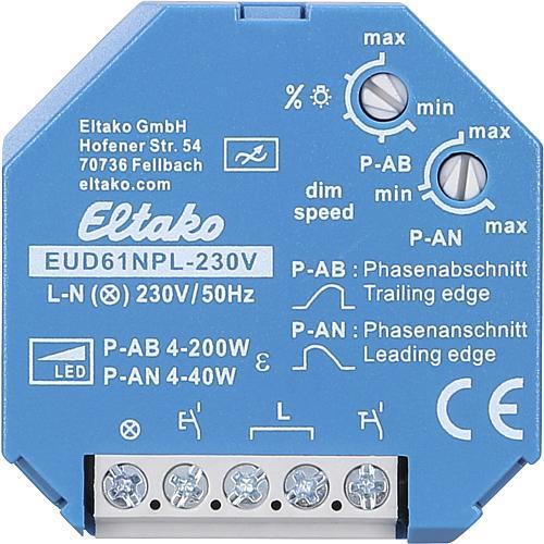 Produktbild Eltako EUD61NPL-230V (Dimmaktor)