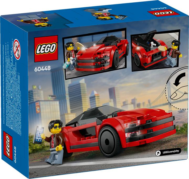 Immagine prodotto LEGO Roter Sportwagen (60448, LEGO City)