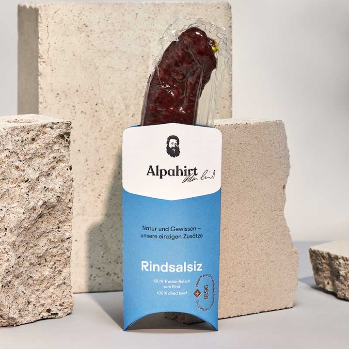 Produktbild Alpahirt Rindsalsiz (120 g)
