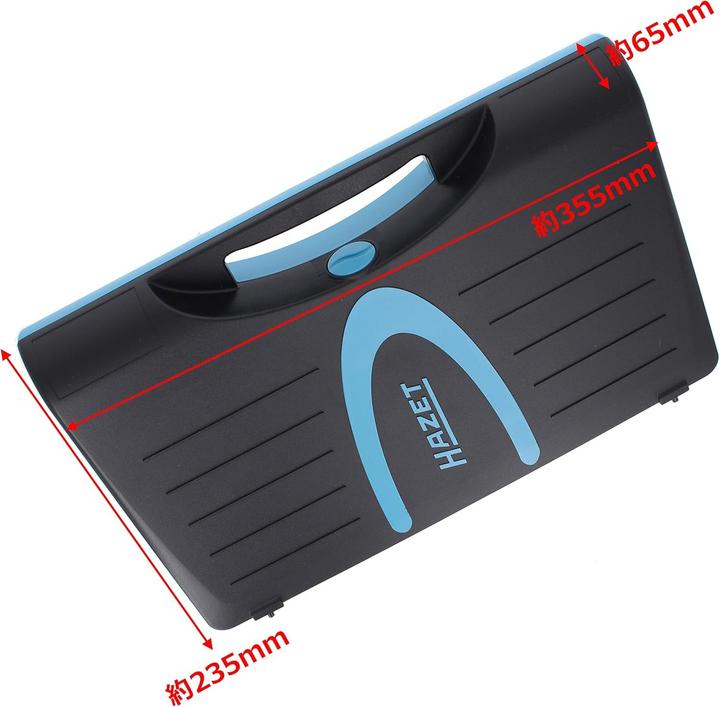 Produktbild HAZET Steckschlüssel Satz 880-2 ∙ Vierkant10 mm (3/8 Zoll) ∙ Aussen Sechskant-Tractionsprofil ∙ 6 - … (10  mm, 11 mm, 12 mm, 13 mm, 14 mm, 15 mm, 16 mm, 17 mm, 18 mm, 19 mm, 20 mm, 21 mm, 22 mm)