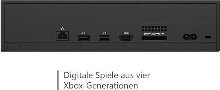 Actual product image Microsoft Xbox Series S - 1TB Carbon Black
