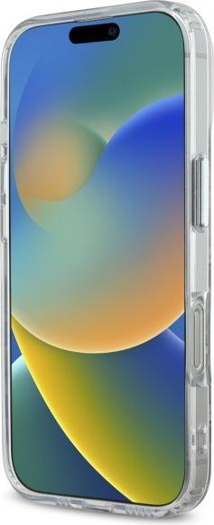 Actual product image Karl Lagerfeld KLHMP16LHMCKMHT iPhone 16 Pro 6.3" przezroczysty/transparent IML Monogram Karl&Choupe (Apple iPhone 16 Pro)
