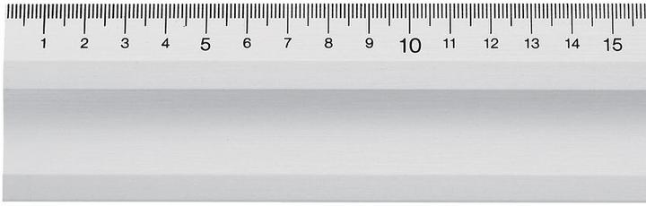 Actual product image BMI Bevelled workshop straightedge (60 cm, Aluminium)