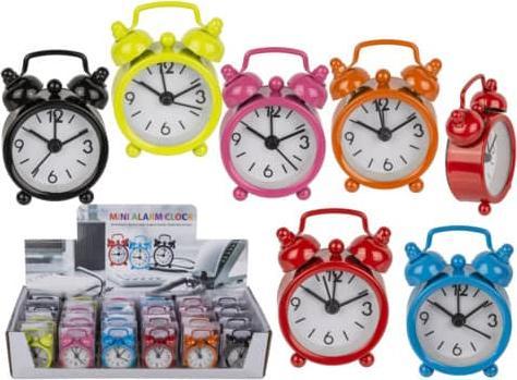 Image du produit Magni Réveil OUT OF THE BLUE Color assorti 6x4cm avec piles