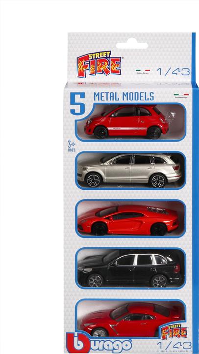 Produktbild Burago 5 STÜCK FAHRZEUG STRASSE 1/43EME