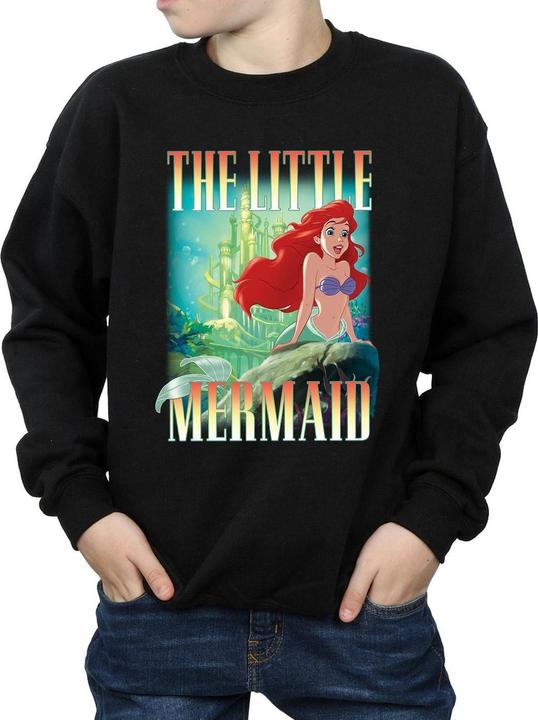 Produktbild Disney The Little Mermaid Ariel Montage Sweatshirt Jungen (152, 158)