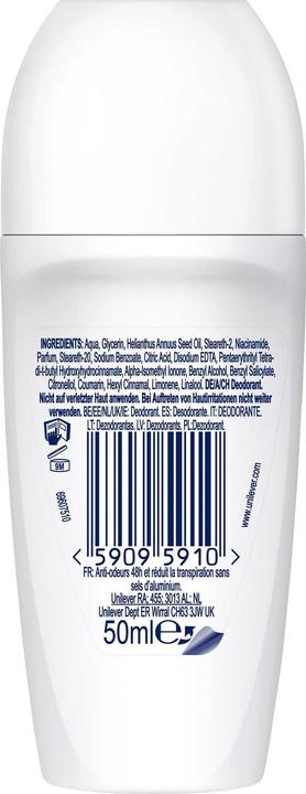 Produktbild Dove Deo Roll-on 0% Zink Gurkenduft 50 ml (Roll-on, 50 ml)