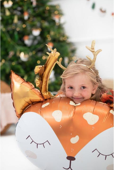 Produktbild Partydeco Ballon in Form eines Rehs (1x)
