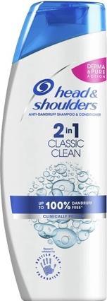 Image du produit Head & Shoulders Classic Clean Anti-Dandruff Shampooing & Conditioner - 2-en-1 Shampooing et Conditioner (400 ml, Shampoing liquide)