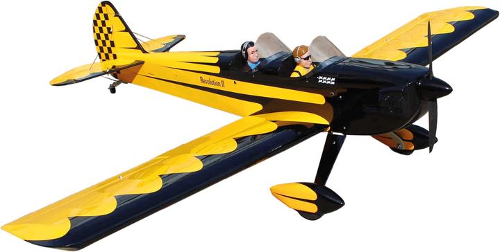 Produktbild Seagull Models SG-Models ) SPACEWALKER II 82,7" 120 ARF 20-26cc gelb/schwarz