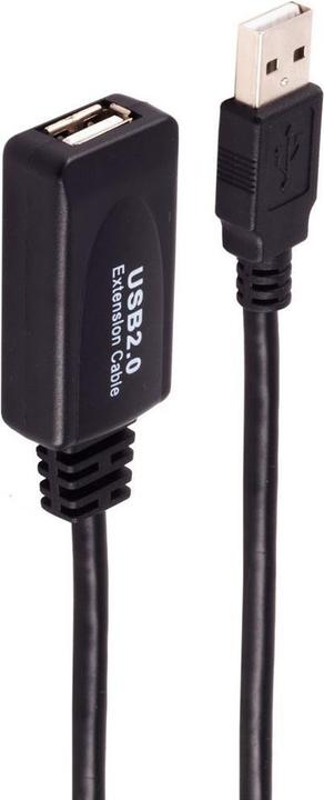 Produktbild Shiverpeaks ®-BASIC-S--USB-Verlängerungskabel Aktive USB-A Verlängerung, USB 2.0, 480Mbps, 10m (10 m, USB 2.0)