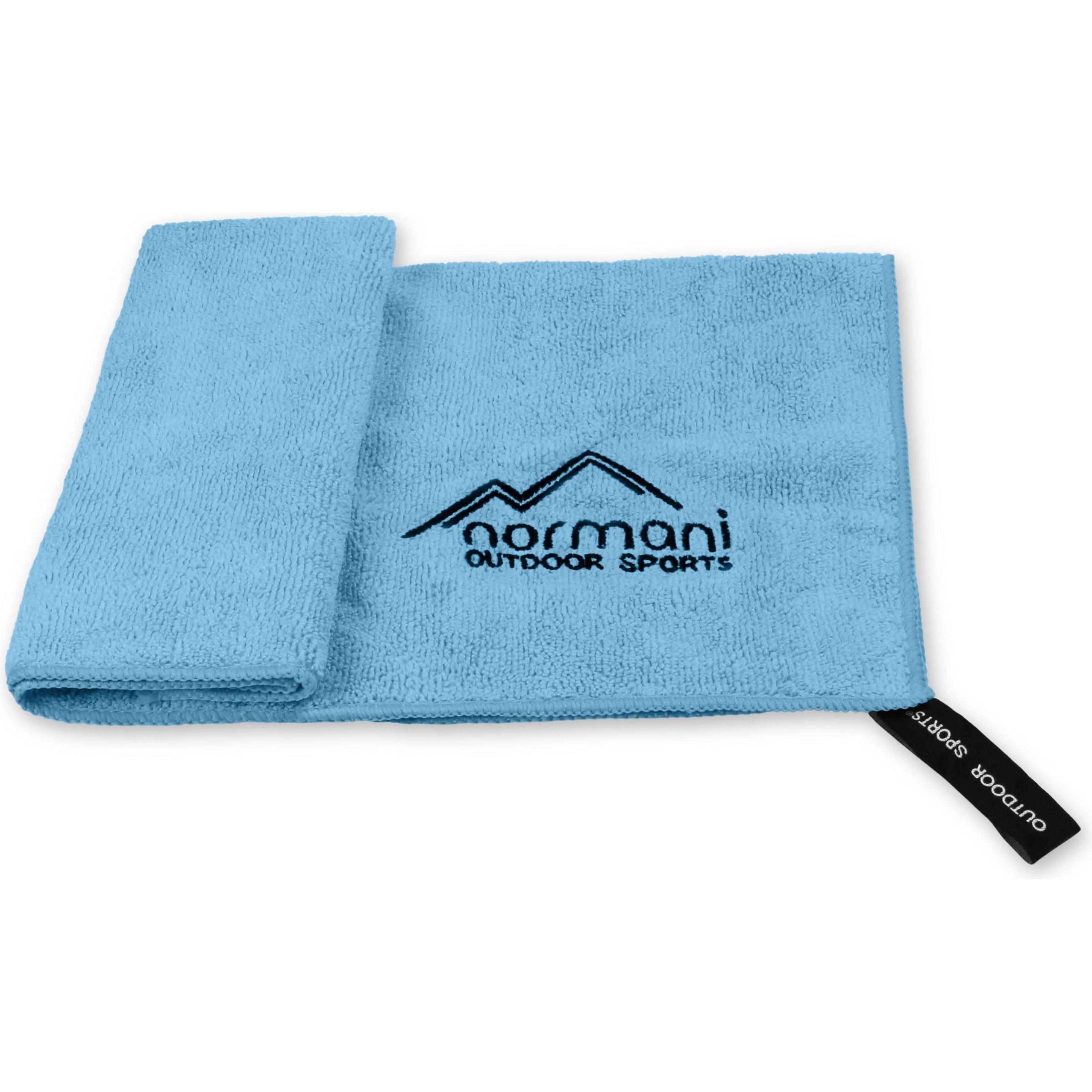Thumbnail - Normani, Reisehandtuch, Mikrofaserhandtuch 40x40 Terry, Blau, (40 x 40 cm)