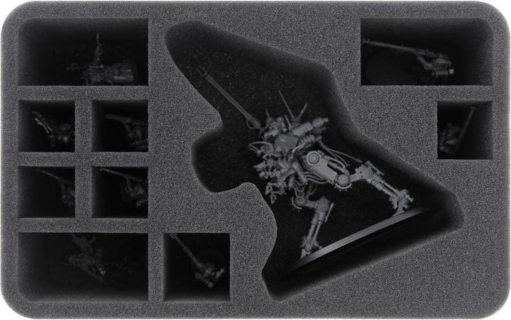 Immagine prodotto Feldherr GENERAL 370 Tasche mit Lagerboxen FSLB150 FSLB055 für Adeptus Mechanic (Cartone, Schiuma solida)