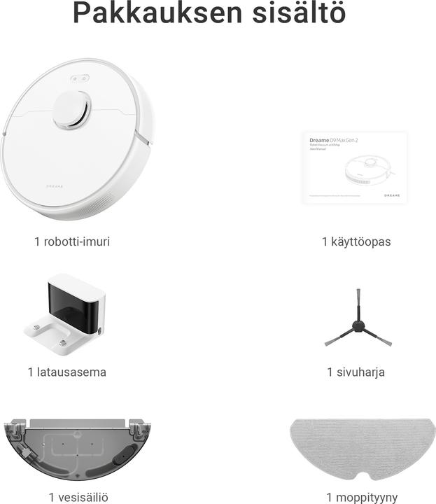 Actual product image Dreame D9 Max Gen 2 (Vacuum mopping robot)