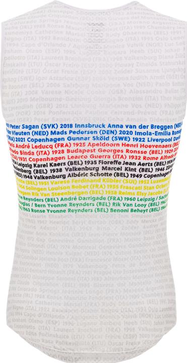 Actual product image Santini Thermoshirt ärmellos UCI Rainbow World Champion (S)
