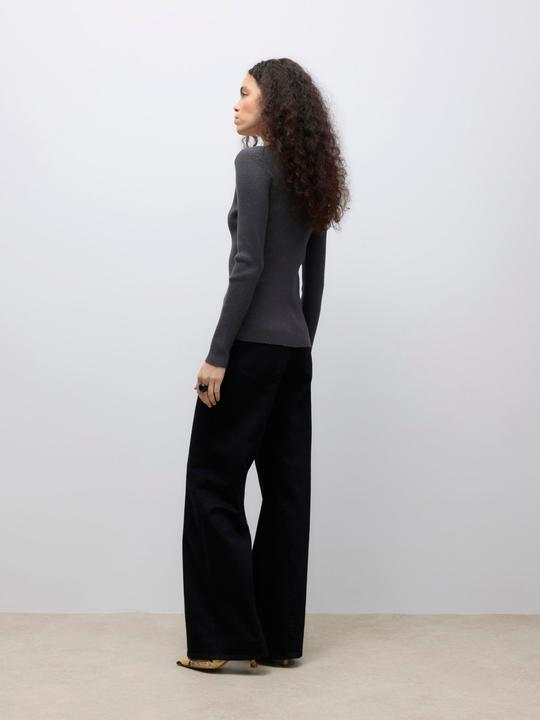 Produktbild Vero Moda AWMADDIE Hohe Taille Weiter Beinschnitt Jeans Weit geschnitten (32)