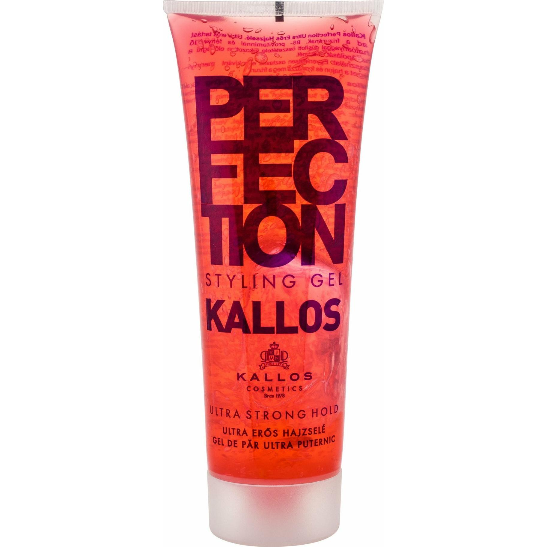 Kallos Cosmetics, Haargel + Haarwachs, Perfection Ultra Strong (Haargel, 250 ml)