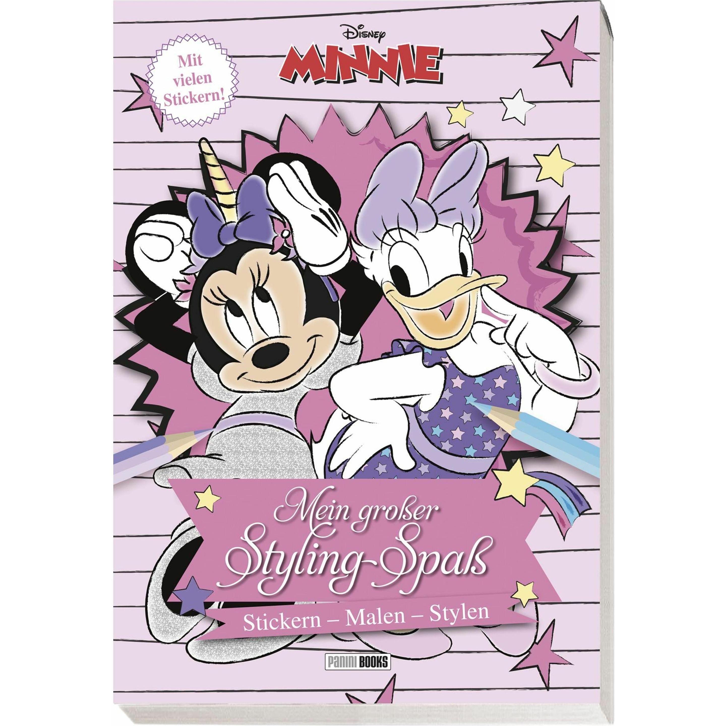 Disney Minnie: Mein grosser Styling-Spass, Kinderbücher von Panini, Disney