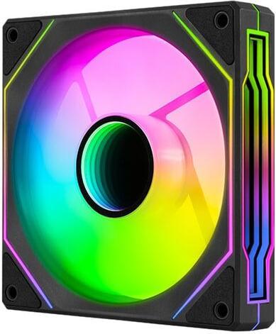 Produktbild AeroCool Phantom M-3 Fan 120mm Black aRGB Lighting (120 mm)