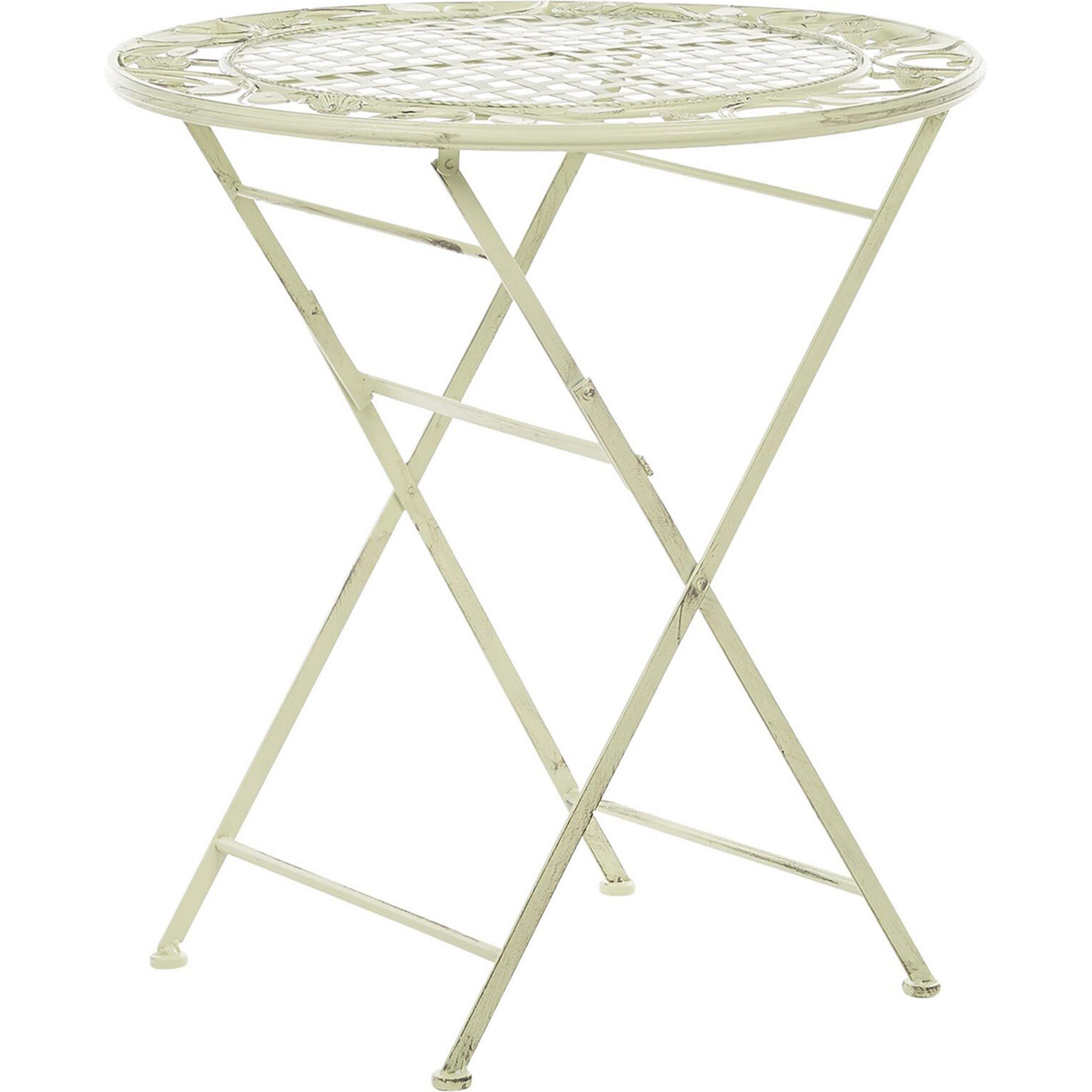 Beliani, Gartentisch + Balkontisch, Bivio (70 cm)