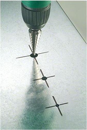 Produktbild Bosch Professional Zubehör Stufenbohrer HSS-TiN, 6 - 30 mm, 10 mm, 93,5 mm, 13 Stufen (10 mm)