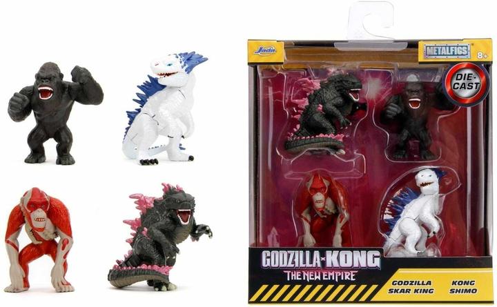Jada Godzilla 4-Pack Figures 2.5", vague 1