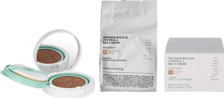 Produktbild Purito SEOUL - Wonder Releaf Centella BB Cushion - Natural Beige (23 Natural Beige, 30.15 ml)