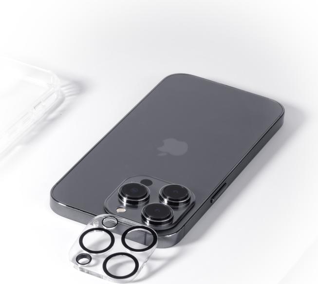 Actual product image Jaym 9H tempered glass rear camera protection for Apple iPhone 15 / 15 Plus (15 Plus)