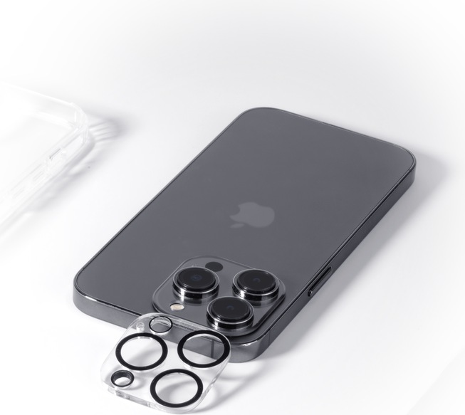 Produktbild Jaym Schutz der Rückfahrkamera für Apple iPhone 15 / 15 Plus aus gehärtetem Glas 9H (15 Plus)