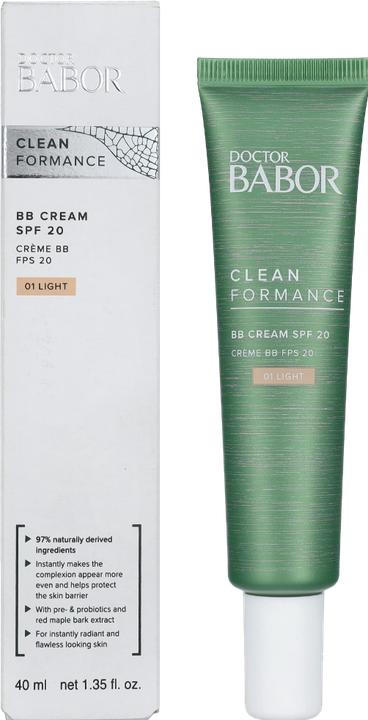 Produktbild Babor DOCTOR CLEANFORMANCE BB Cream 01 Light SPF 20 (#01 Light)