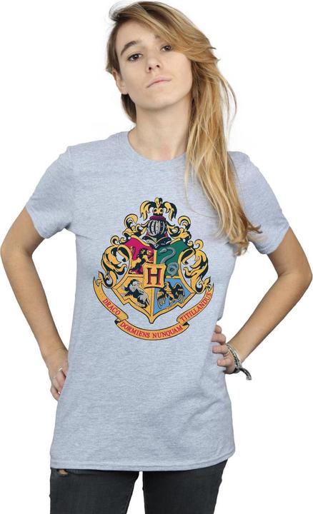 Image du produit - T-shirt HOGWARTS CREST GOLD INK - Femme (M)