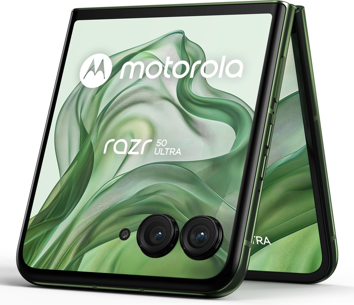 Image du produit Motorola Razr 50 Ultra (512 Go, Vert Printemps, 6.90", SIM + eSIM, 50 Mpx, 5G)