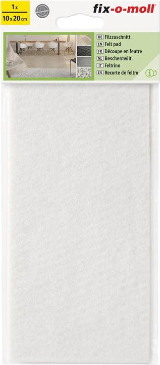 Produktbild Fix-o-moll Filz-Zuschnitt 3 mm / 200 x 100 mm 1 x (Filzzuschnitt, 1 Stück)