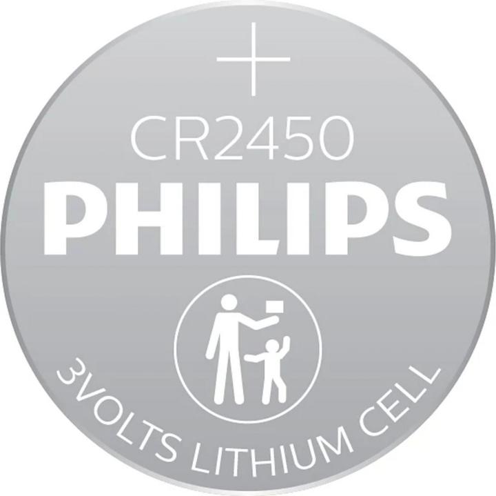 Produktbild Philips Minicells (1) CR2450/10B (1 Stk., CR2450, 25 mAh)