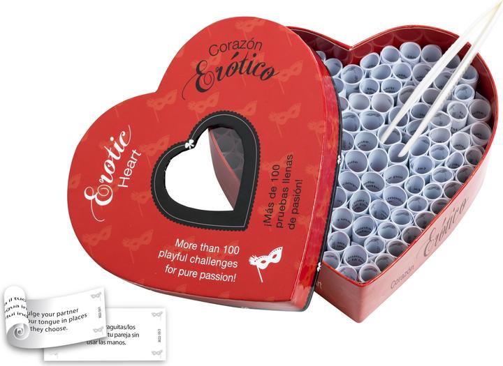 Produktbild tease & please Erotic Heart (Sonstiges, Spanisch, Englisch)