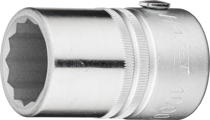 Produktbild HAZET Steckschlüsseleinsatz ∙ Doppelsechskant 1000AZ-7/8 ∙ Vierkant20 mm (3/4 Zoll) ∙ Aussen Doppel-…