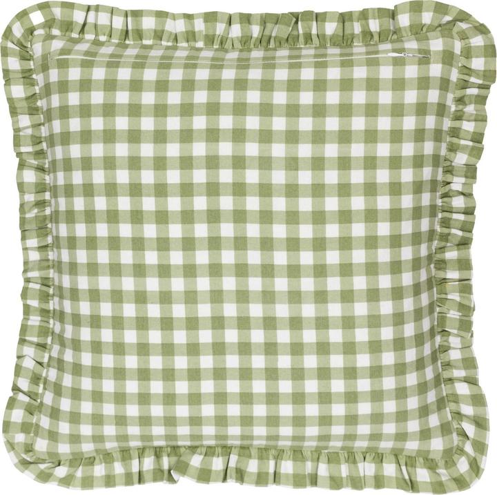 Image du produit Room05 Maude - Housse de coussin réversible vichy (45 x 45 cm)