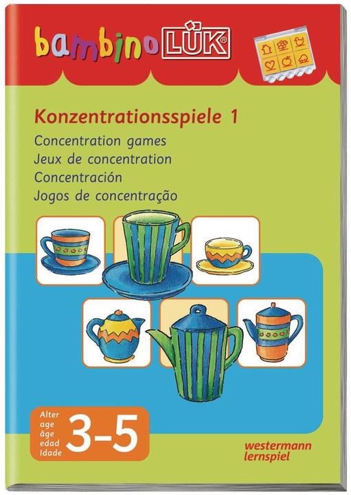 Produktbild LÜK. Bambino. Konzentrationsspiele 1 (Deutsch, Michael Junga, 2002)