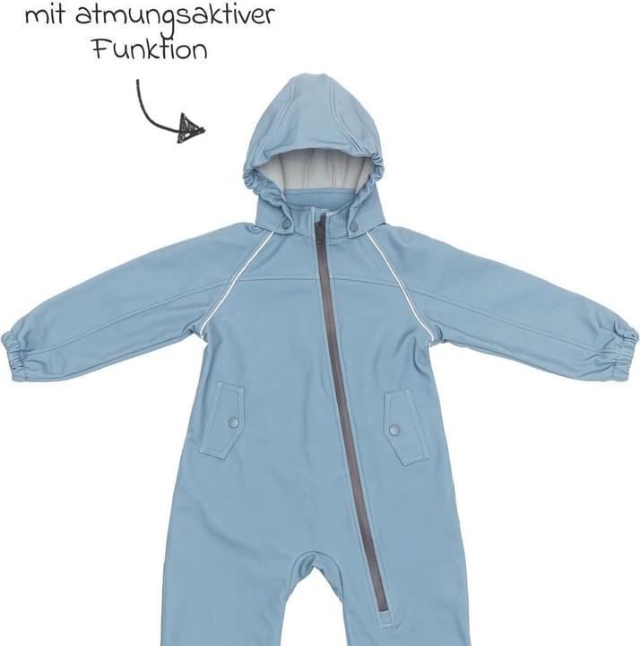 Actual product image Fillikid Softshell overall (80)