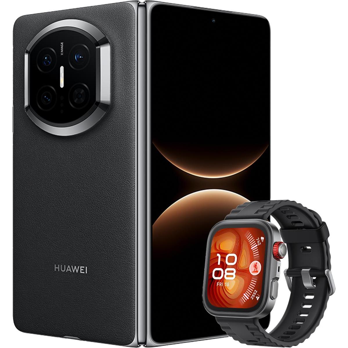 Huawei Mate X7 Bundle (512 GB, Schwarz, 8", Dual SIM), Smartphone, Schwarz