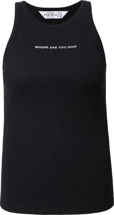 Produktbild Studio Untold Tanktop, Slim Shape, Strukturjersey, Stickerei (58)