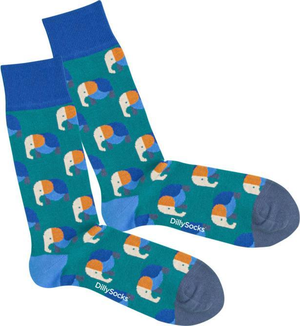 Image du produit DillySocks Elevated Elephant (Une unité par pack, Taille unique)