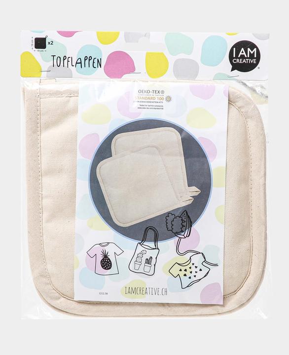 Image du produit I Am Creative Maniques, 100% coton, naturel, 2 pcs.